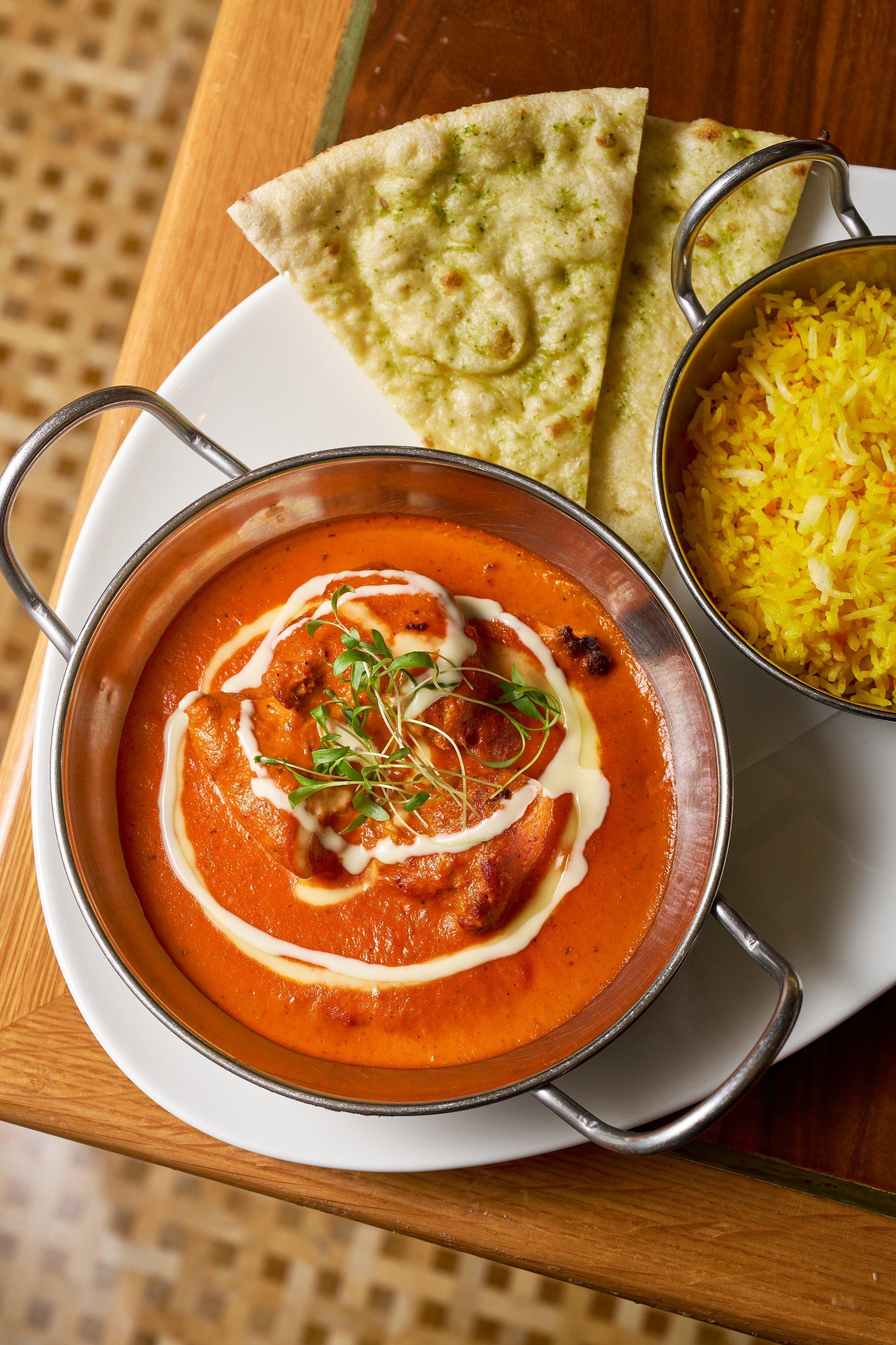 Butter Chicken Food Dish